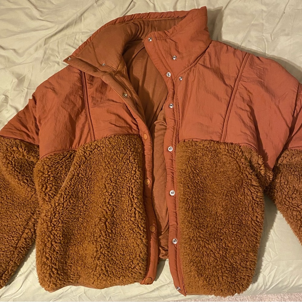 Free People Adventure Awaits Coat L